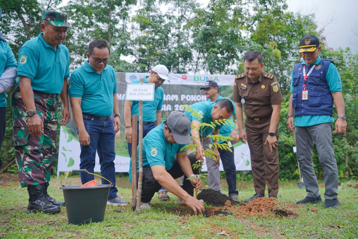 Pemkab Balangan Gelar Peringatan Hari Menanam Pohon 2024