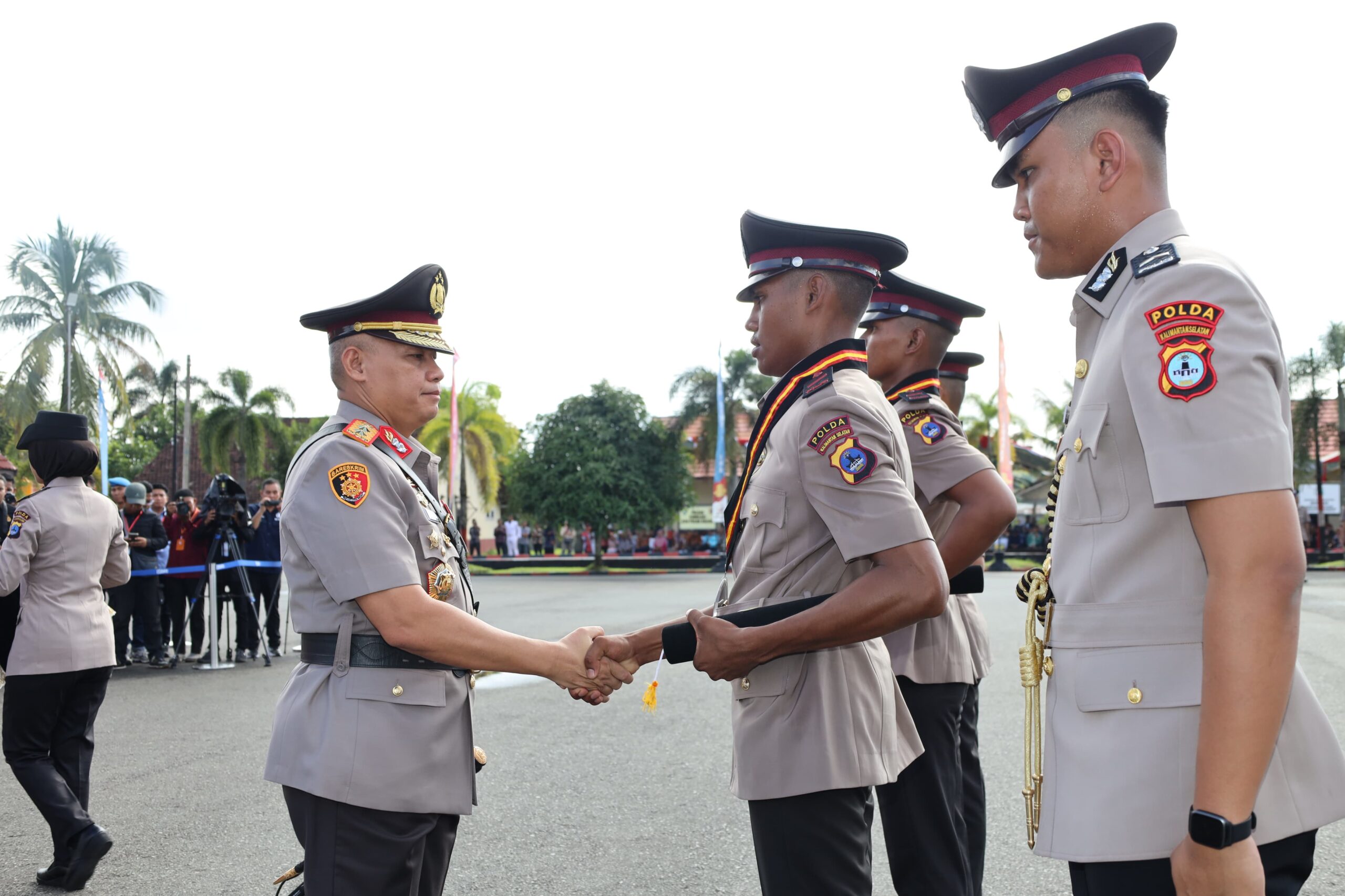 897 Tamtama Polri Dilantik di SPN Polda Kalsel: Siap Jaga Keamanan