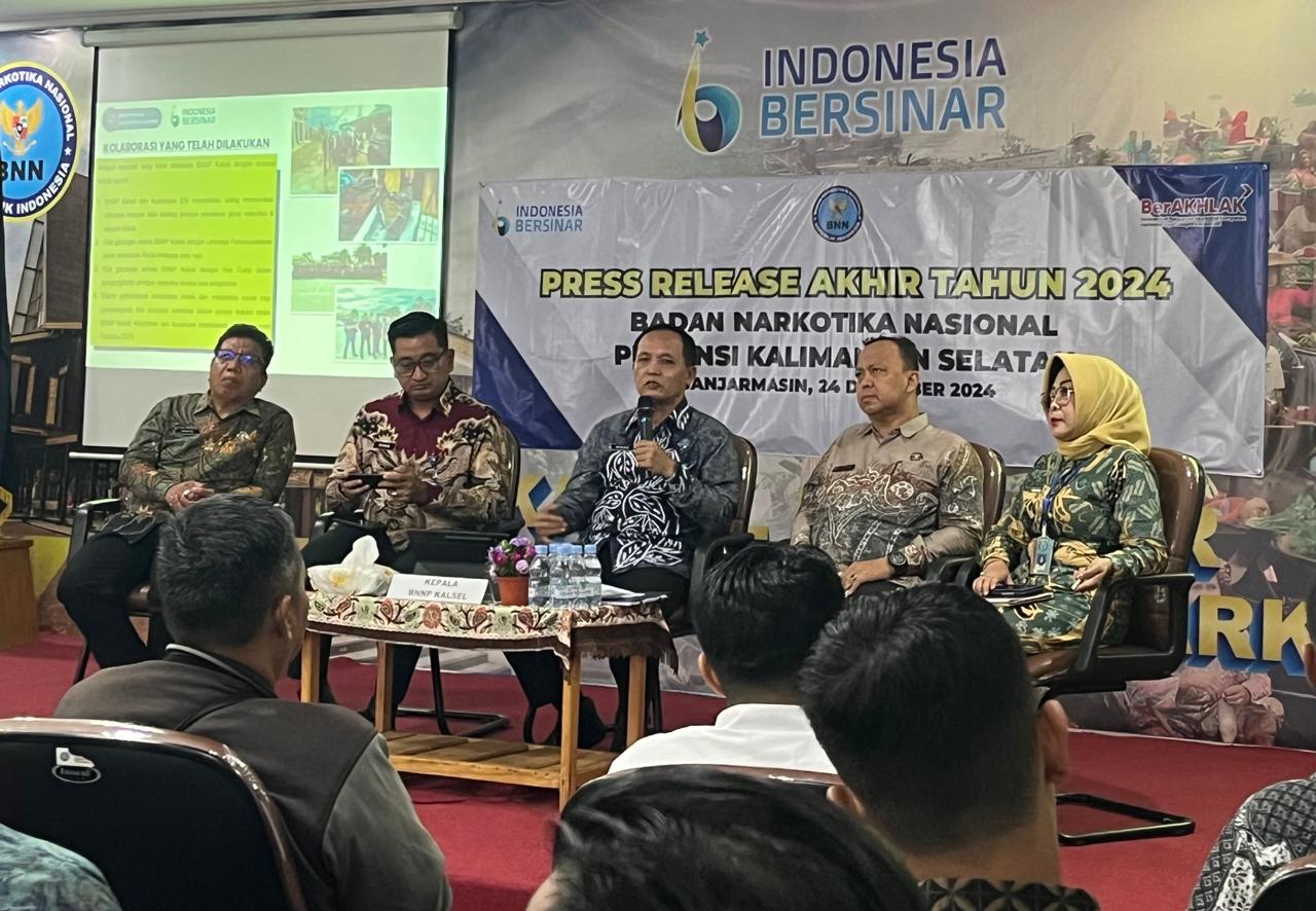 Peredaran Narkoba Tinggi di Kalsel, BNN: Keluarga Kunci Pencegahan