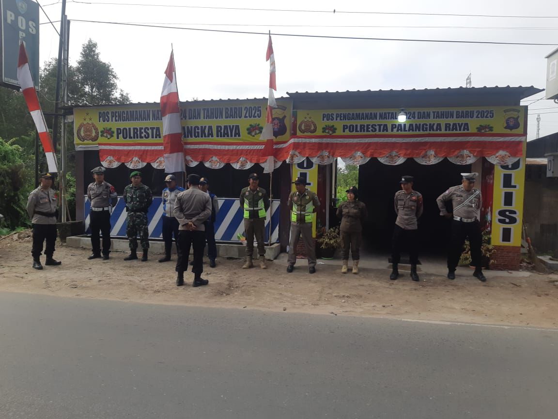 Operasi Lilin Telabang: Polresta Palangkaraya Optimalisasi Pengamanan