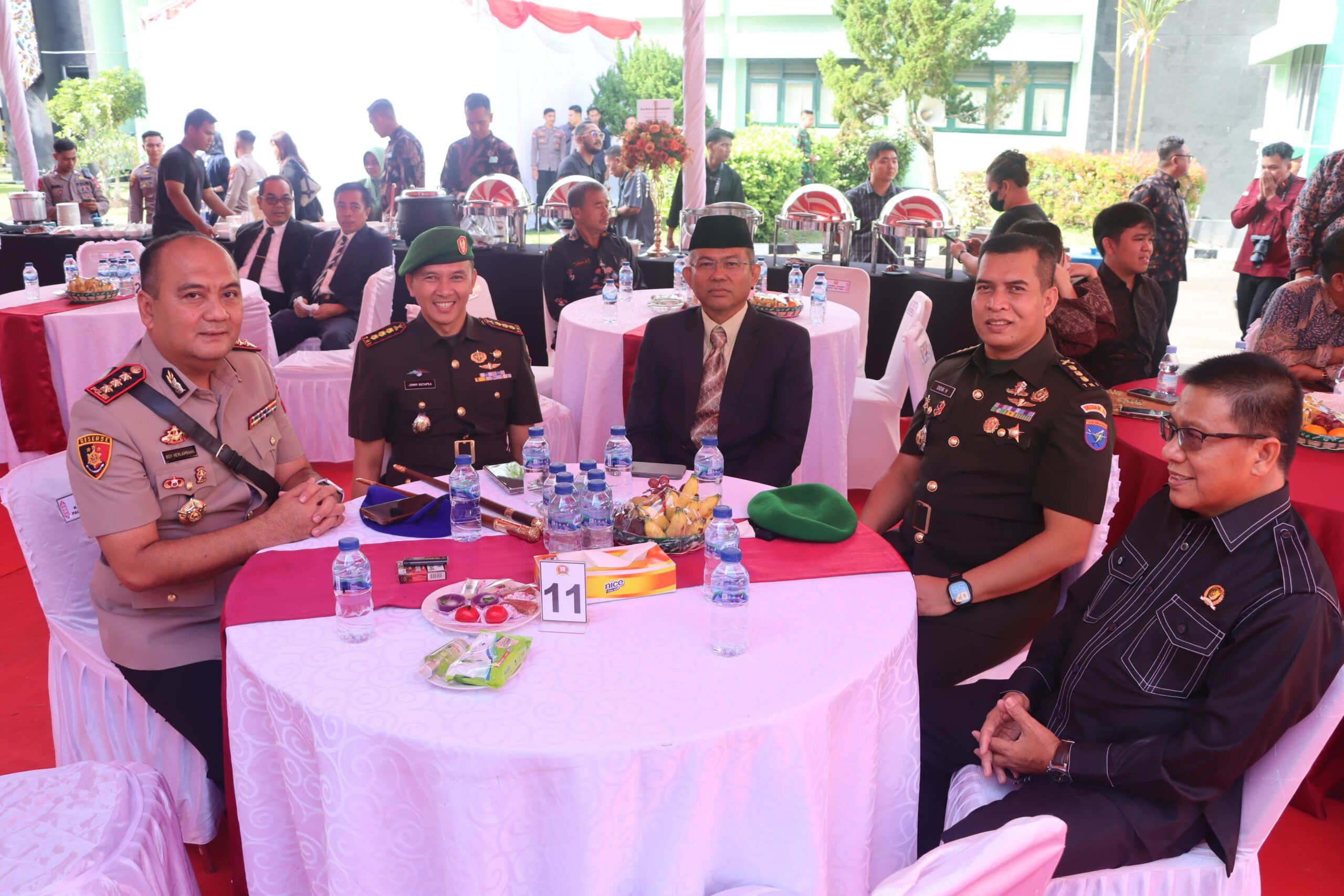 Kapolresta Palangkaraya Hadiri Sertijab Komandan Korem 102/Pjg