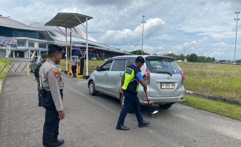 Satpamobvit Polresta Palangkaraya Perketat Keamanan Obyek Vital