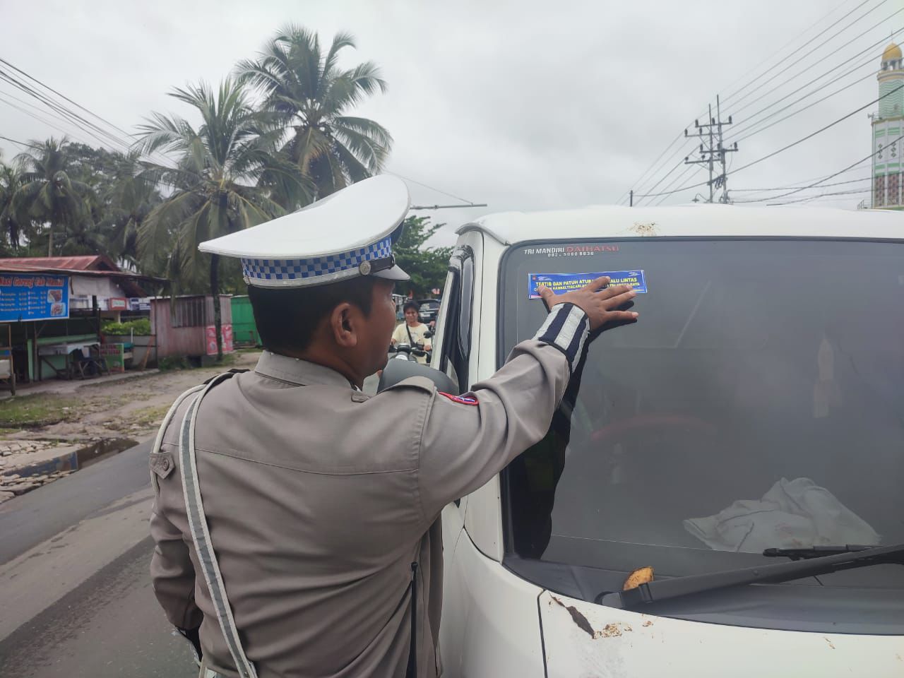 Polresta Palangkaraya Edukasi Kesadaran Berlalu Lintas