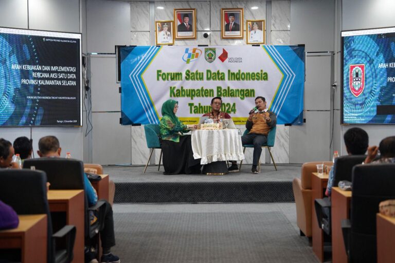 Pemkab Balangan Dukung Implementasi Satu Data Indonesia