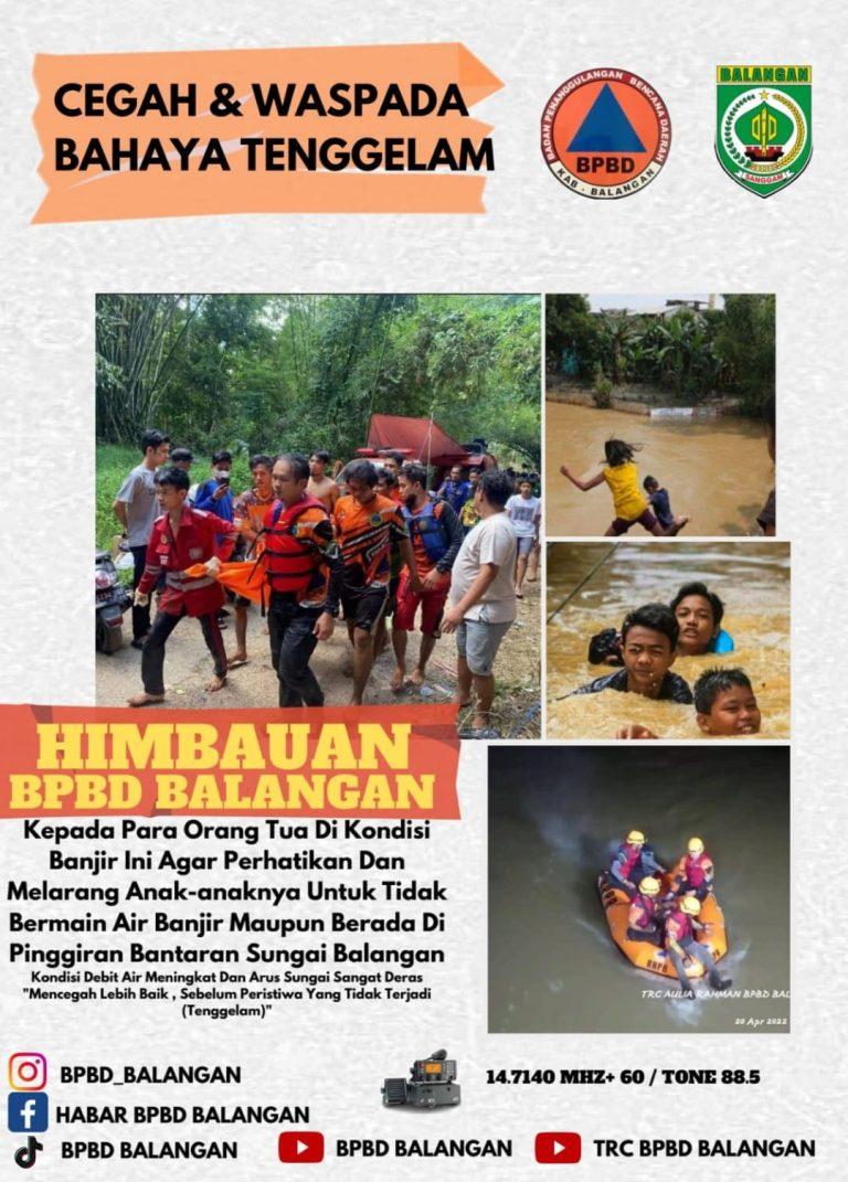 BPBD Balangan Ingatkan Masyarakat Waspada Bencana Alam