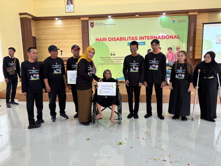 Muhidin Komitmen Pemprov Kalsel Dukung Penyandang Disabilitas