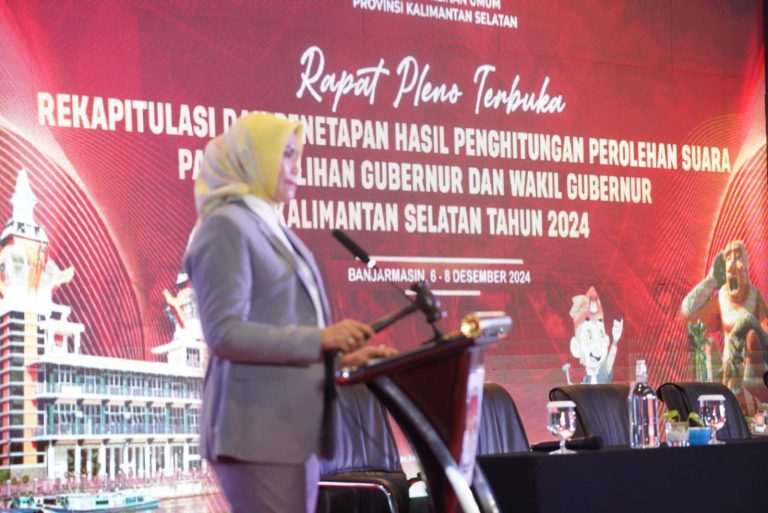 KPU Kalsel Gelar Rapat Pleno Terbuka Rekapitulasi Suara Pilkada