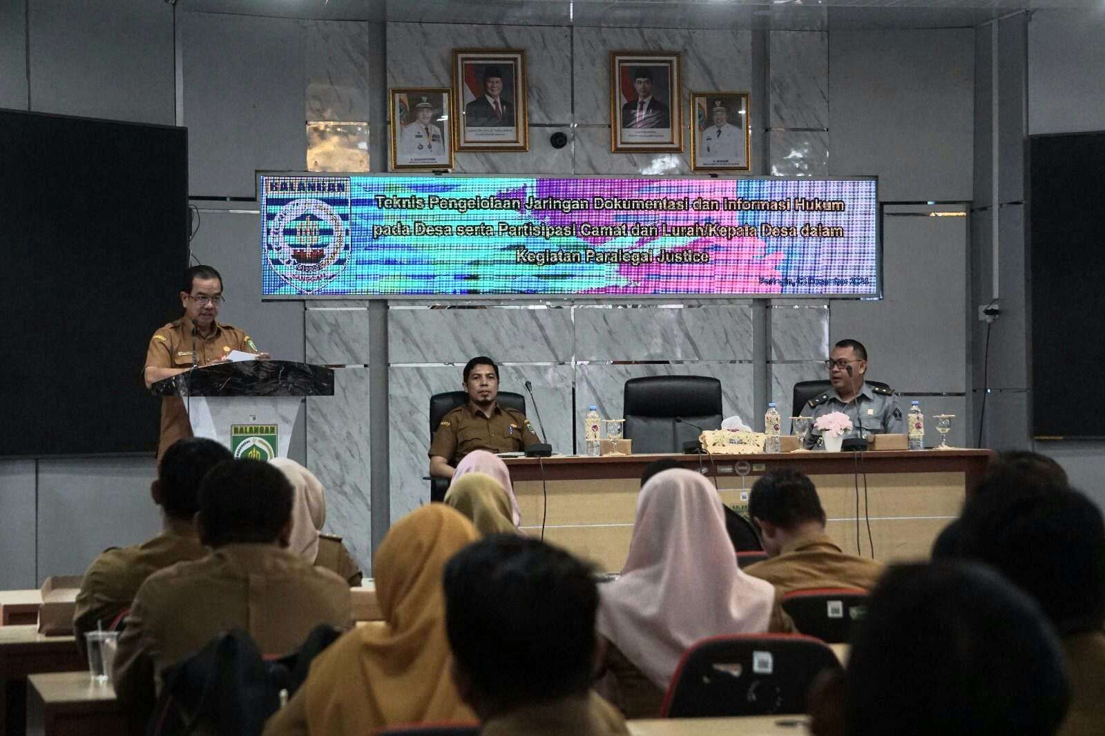Pemkab Balangan Sosialisasikan Pengelolaan JDIH dan Paralegal Justice