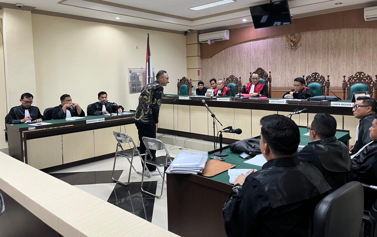 Sidang Perdana Dugaan Korupsi OTT KPK Dinas PUPR Kalsel