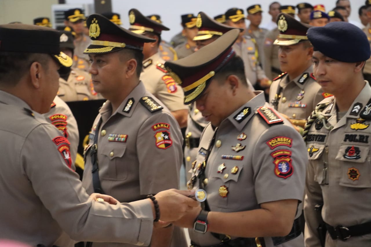 Kepala Polresta Palangkaraya Resmi Berganti