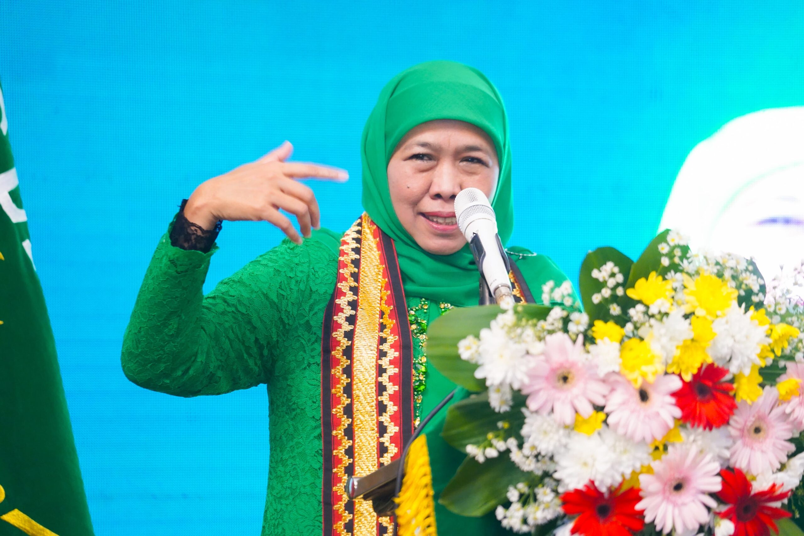 Bedah Buku Terakhir KHM Hasyim Asy’ari, Khofifah: Ikhtiar Bangun Persatuan dan Persaudaraan Komprehensif