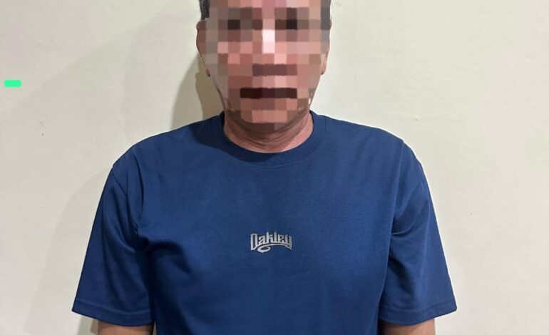 Polresta Palangkaraya Tangkap Pria Paruh Baya Dengan 8 Paket Sabu
