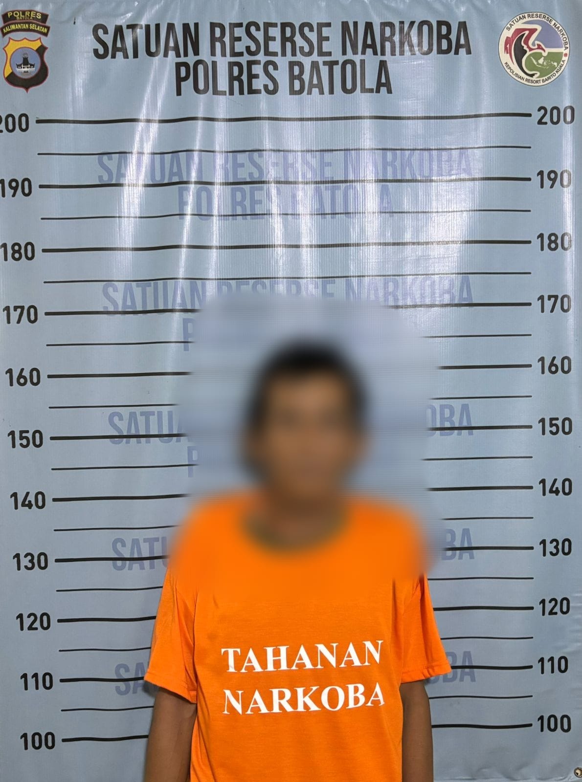 Satresnarkoba Batola Tangkap IB Warga Kelayan Atas Dugaan Kasus Narkoba