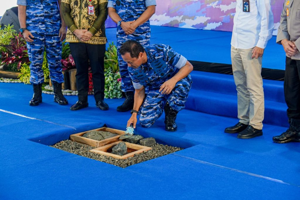 KSAU Lakukan Ground Breaking Pembangunan Satuan Radar Banjarbaru