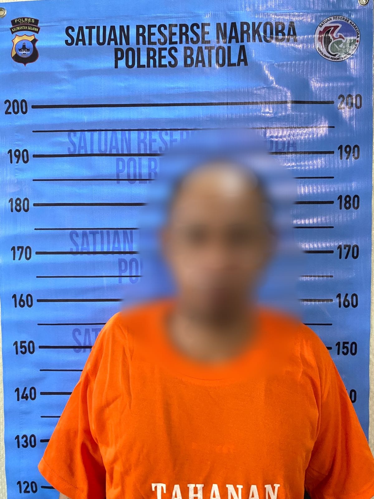Bawa 3 Paket Sabu, FR Ditangkap di Marabahan