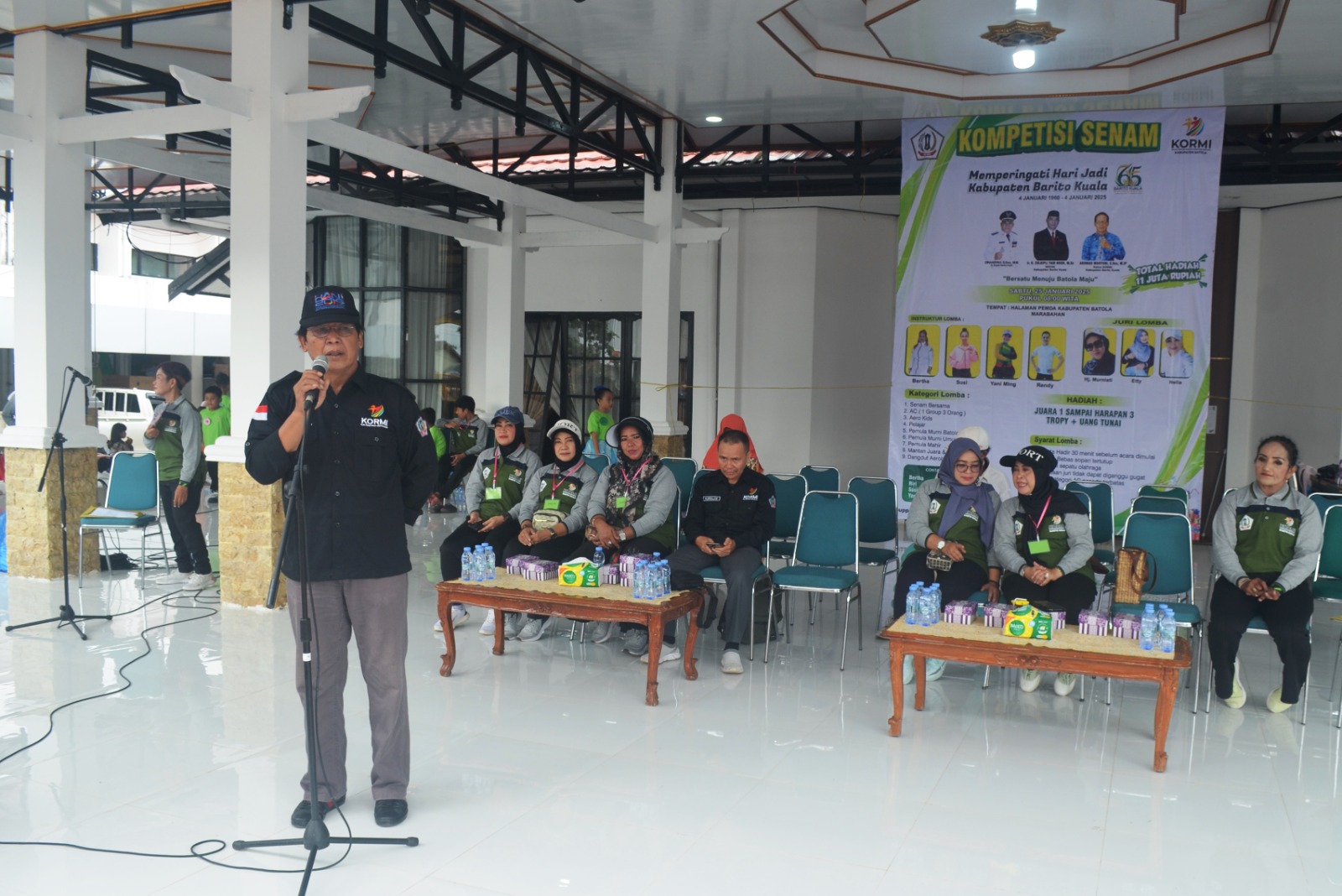 Ratusan Tim Ikut Lomba Permainan Tradisional Balogo di Batola