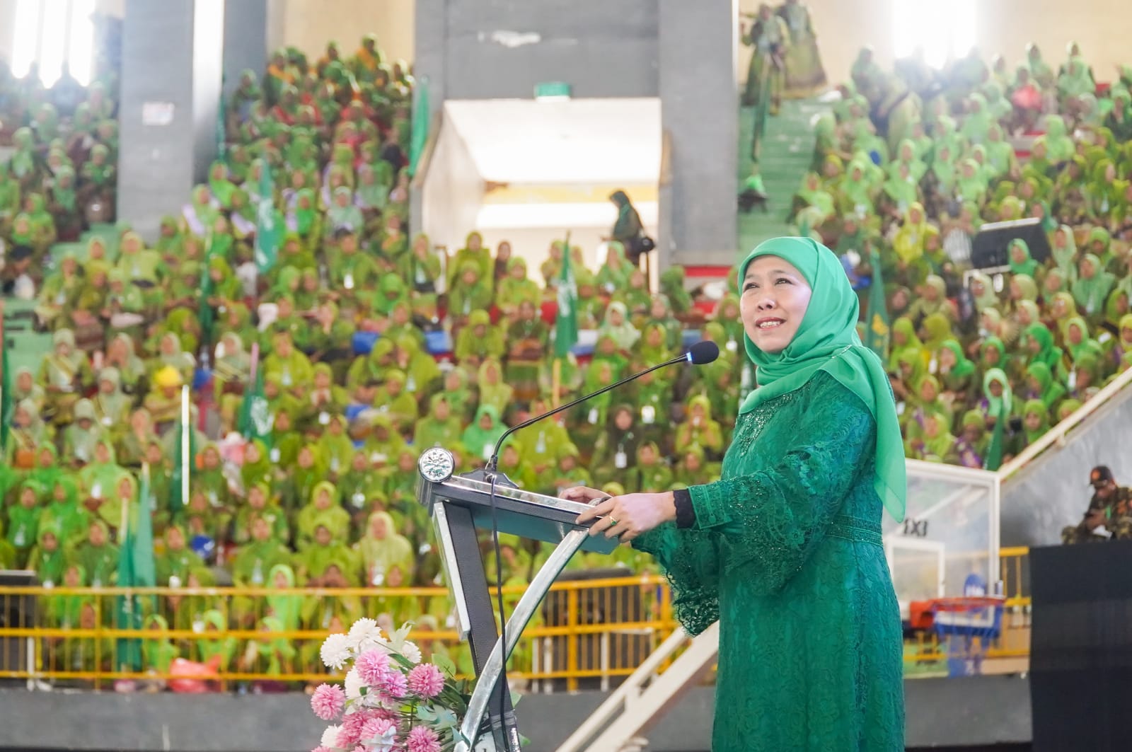 Khofifah Dorong Pengurus Muslimat NU Tingkatkan Kualitas Diri dan Organisasi
