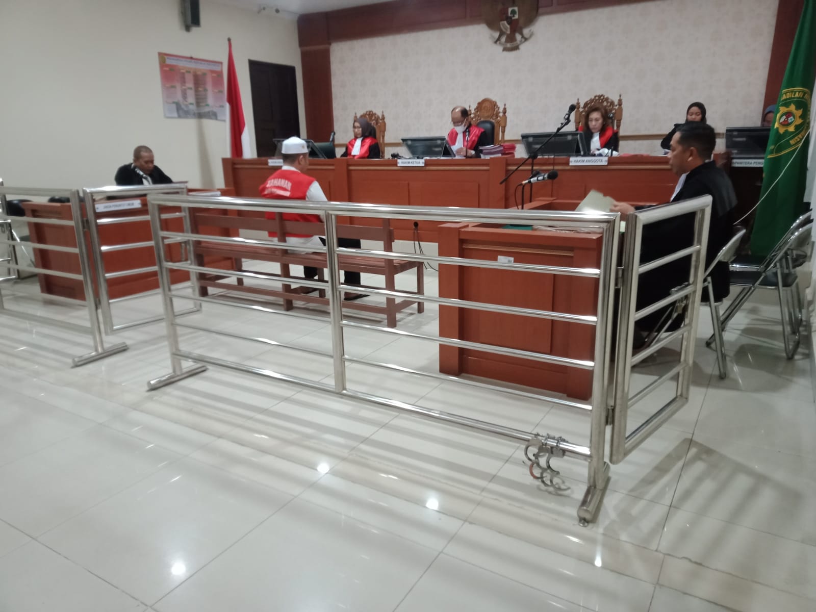 Oknum ASN Lapas Karang Intan Jalani Sidang Perdana Kasus Narkoba 749 Gram