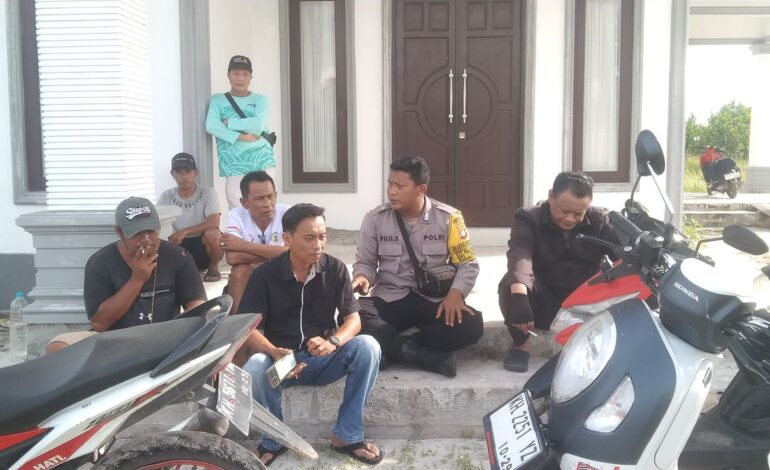 Bhabinkamtibmas Langkai Fasilitasi Mediasi Sengketa Lahan