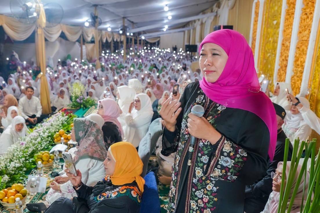 Peringatan Isra Mi’raj dan Haul Keluarga Khofifah Dihadiri Empat Ulama Asal Mesir