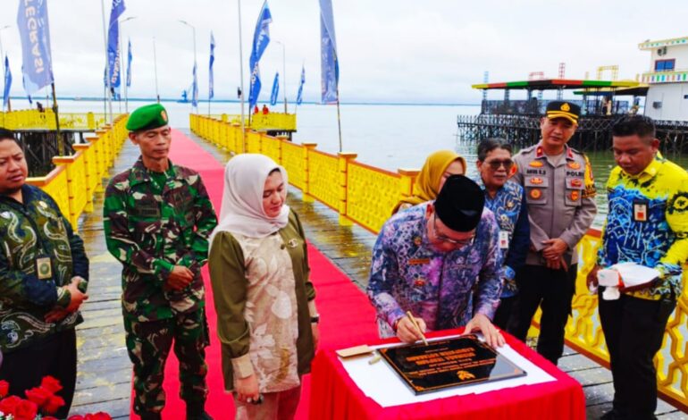 Dermaga Terpadu Senilai Rp4,6 Miliar Berdiri di Kotabaru Hilir
