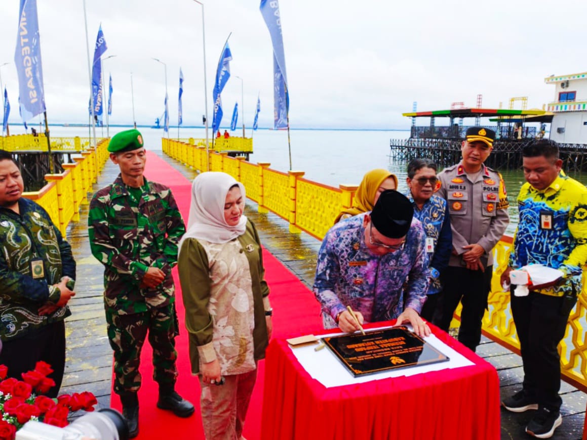 Dermaga Terpadu Senilai Rp4,6 Miliar Berdiri di Kotabaru Hilir