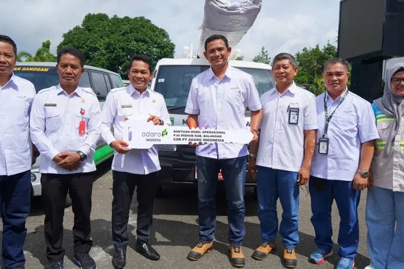 Pemkab Balangan Dapat Bantuan Mobil Perawat Penerangan Jalan Dari Adaro