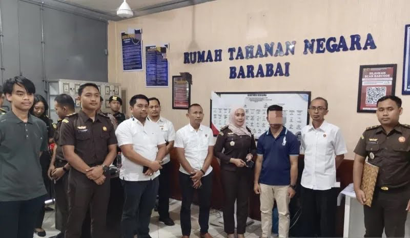 Kejari HST Eksekusi AH Terpidana Politik Uang