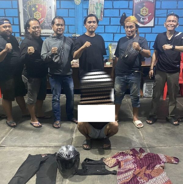 Pria Warga Komplek Bulan Mas Pencuri Motor Ditangkap Polisi