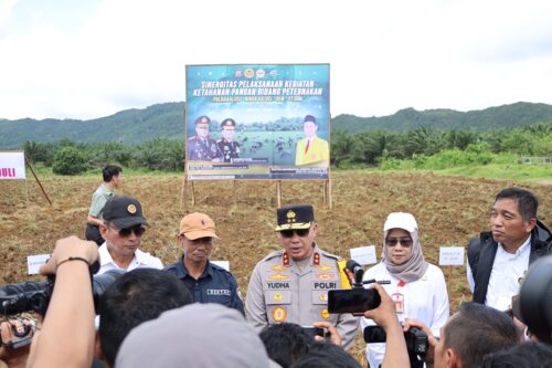 Sinergitas Polda Kalsel Mendukung Ketahanan Pangan, Implementasi dari Asta Cita