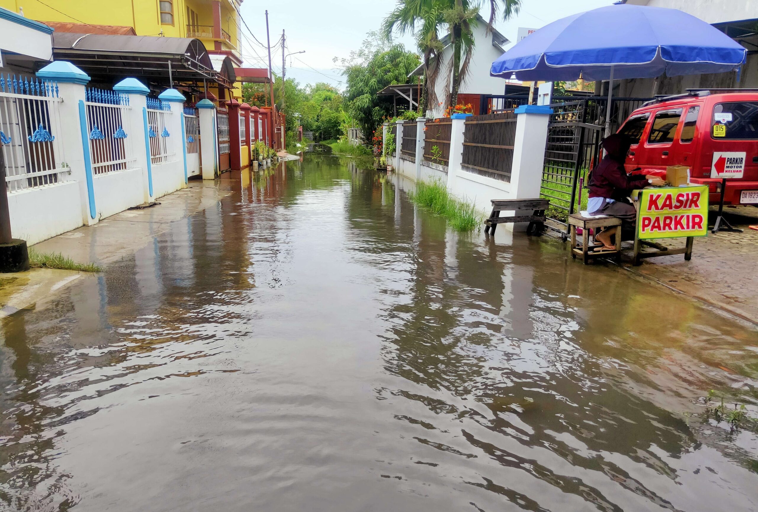 Curah Hujan Tinggi, 114 Titik Banjir Kepung Kota Banjarmasin