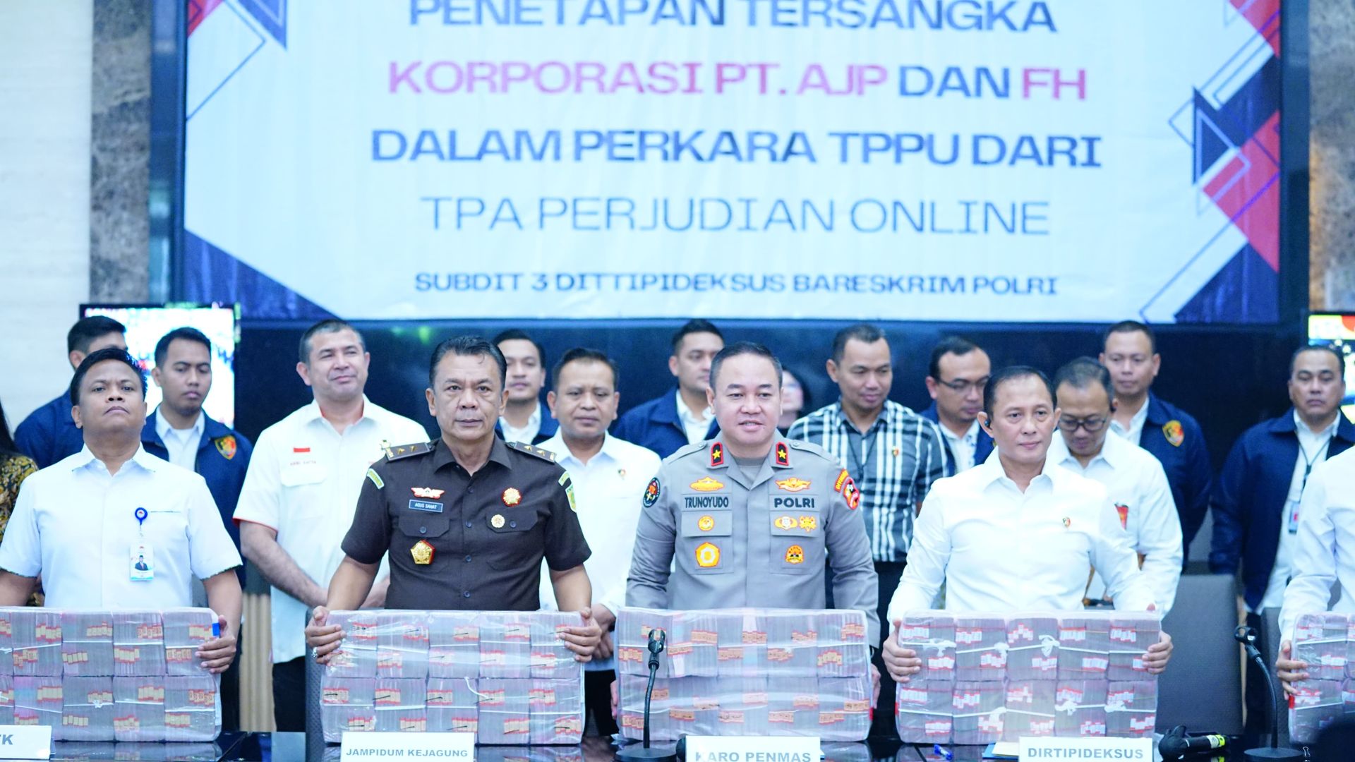Bareskrim Tetapkan Satu Korporasi Tersangka TPPU Judi Online