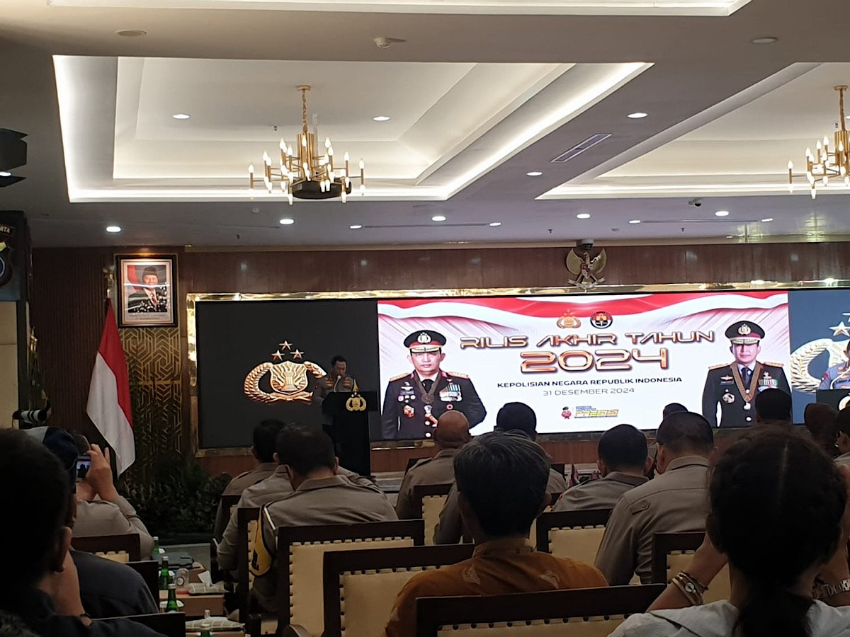 Sepanjang 2024, Polri Ungkap Barang Bukti Narkoba Rp8,6 Triliun
