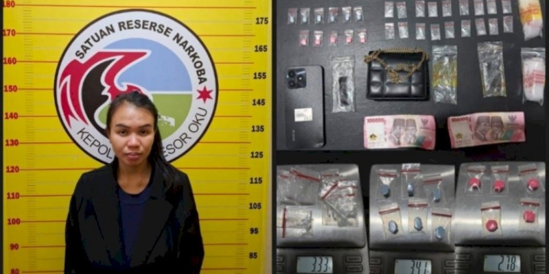 RA Mahasiswi Ditangkap Atas Dugaan Kepemilikan 18 Paket Sabu
