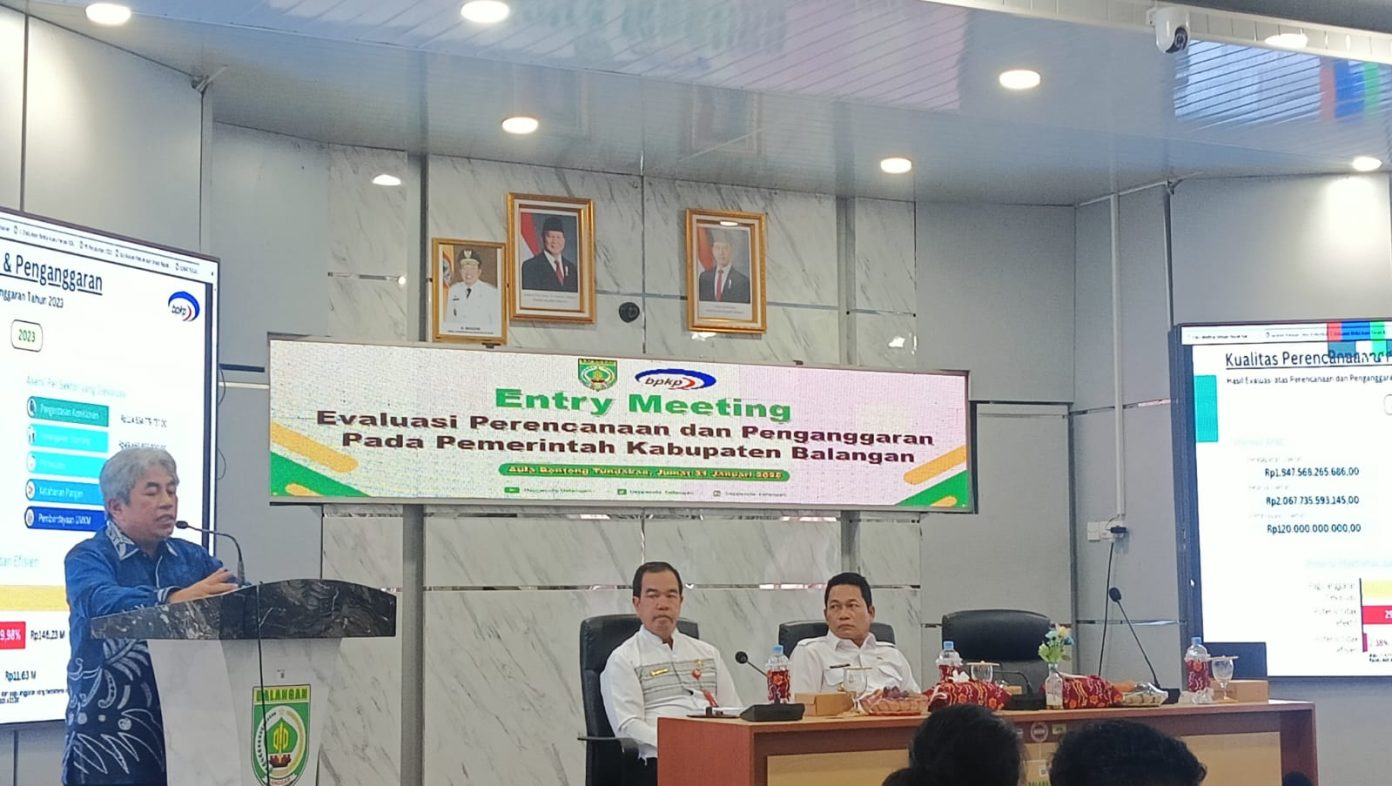 Pemkab Balangan dan BPKP Evaluasi Perencanaan Anggaran Tahun 2025