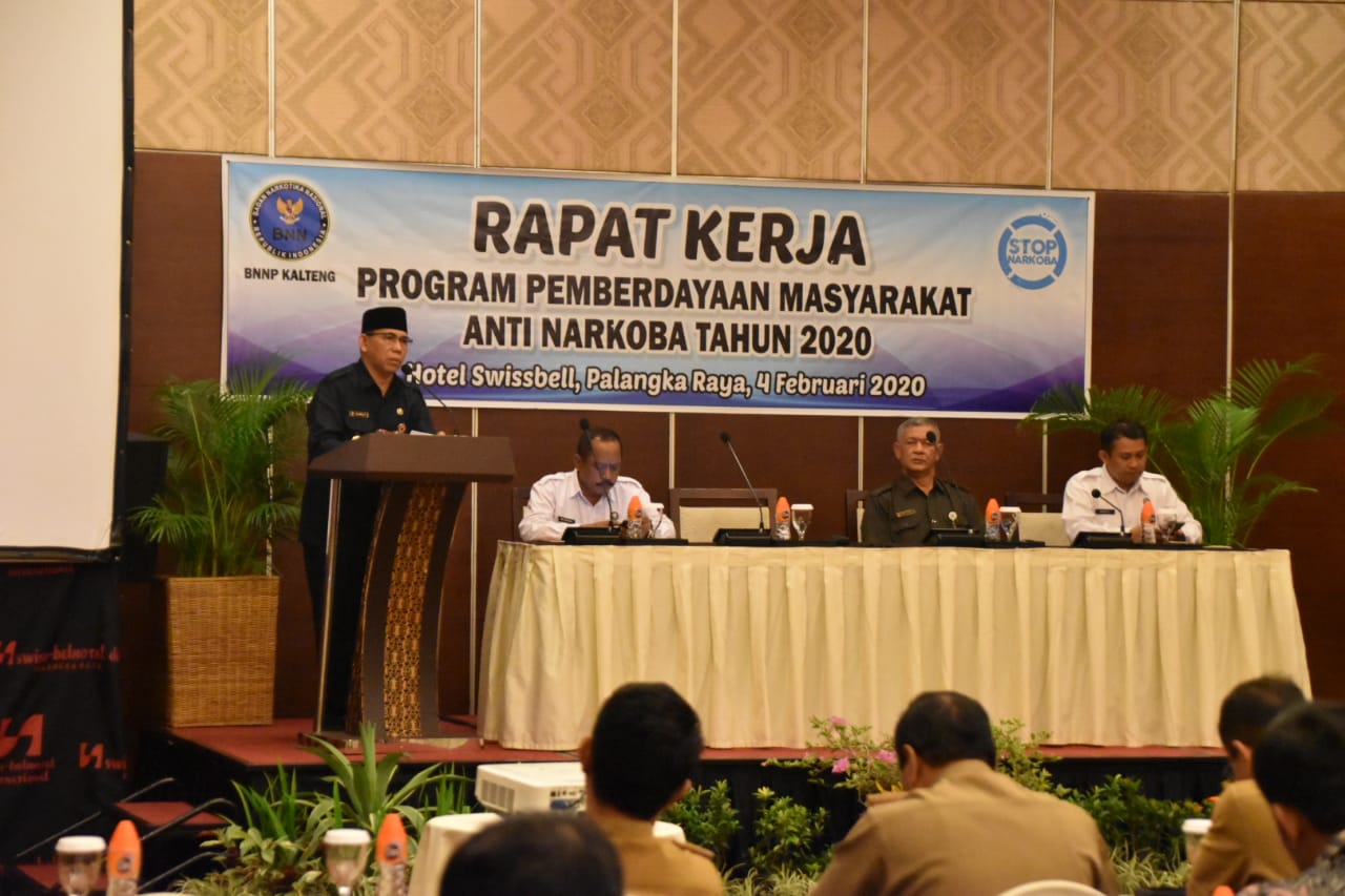 Pemprov Kalteng Komitmen Berantas Narkoba Melalui Kalteng Bersinar