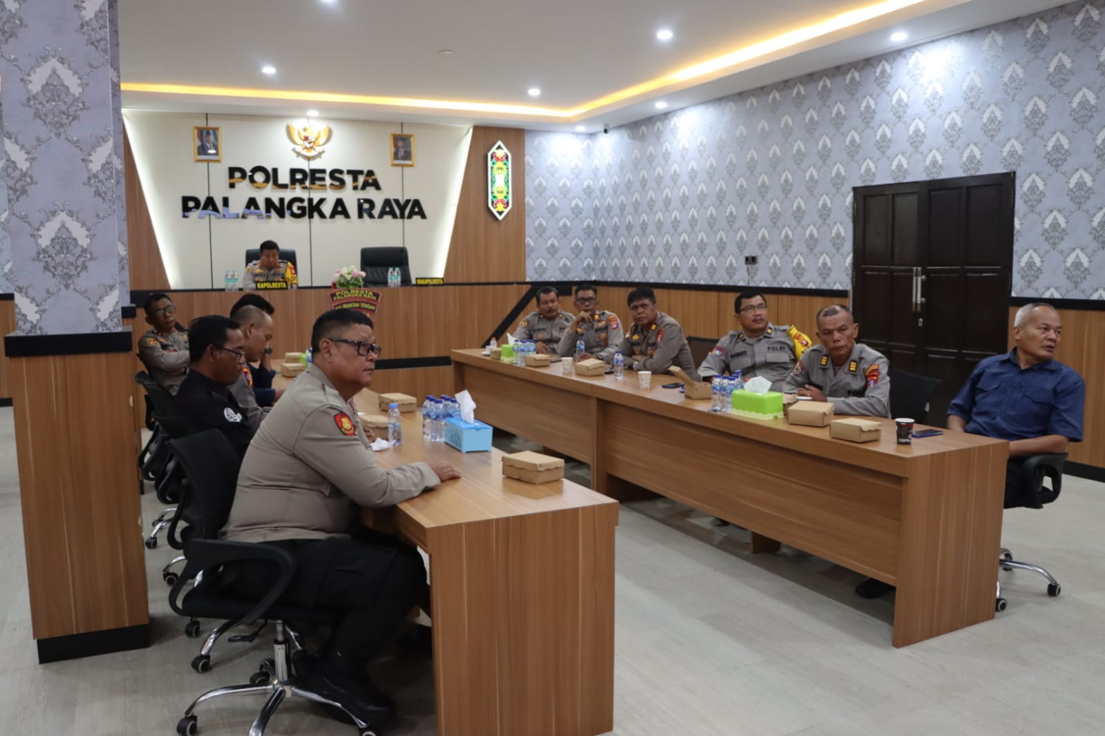 Polresta Palangka Raya Siap Dukung Makan Bergizi Gratis
