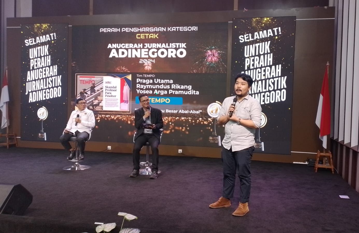PWI Umumkan Tujuh Pemenang Anugerah Jurnalistik Adinegoro 2024