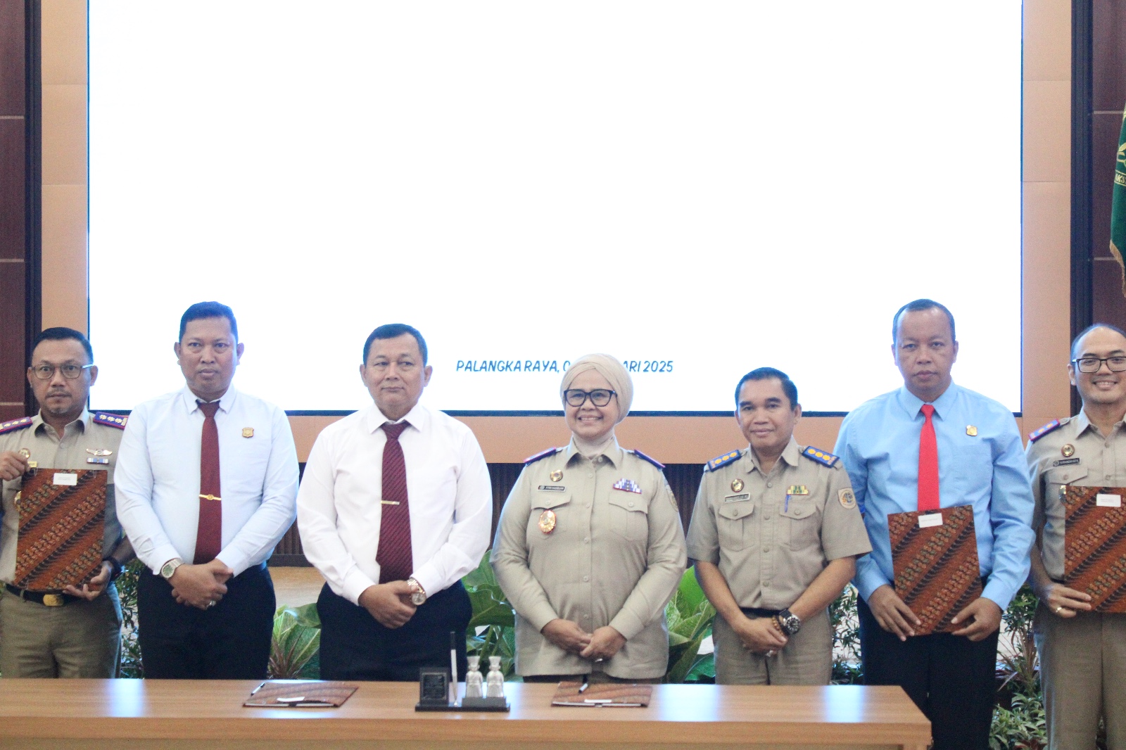 Kejati Kalteng dan BPN Teken Kerja Sama Optimalisasi Penegakan Hukum