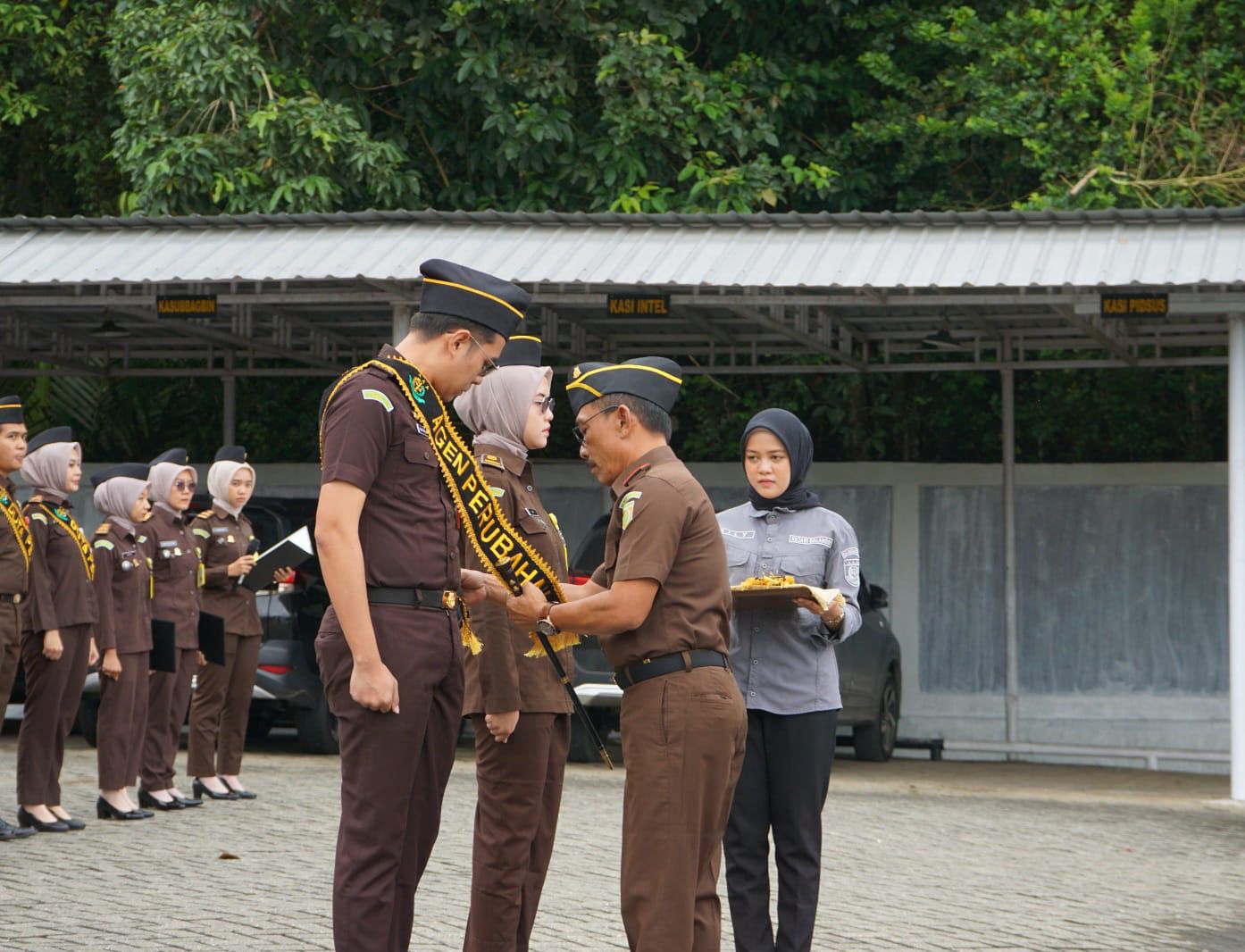 Kejari Balangan Apel Penguatan Zona Integritas Menuju WBBM