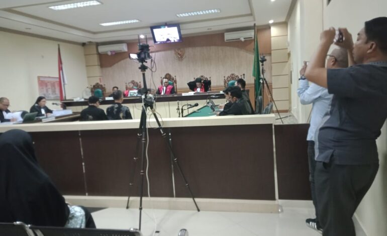 Sidang Korupsi Dinas PUPR Kalsel, Dua Terdakwa Dituntut 3,5 Tahun Penjara