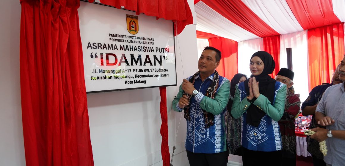 Peresmian Asrama Mahasiswi Banjarbaru di Kota Malang