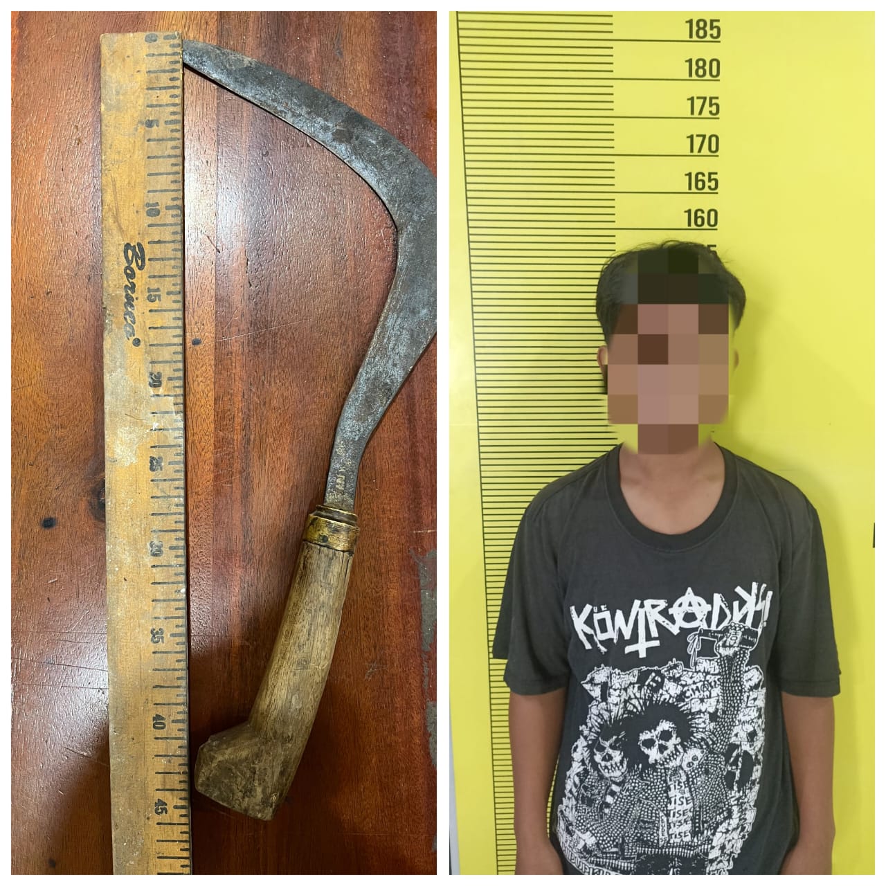 ABH Bawa Sajam Diduga Hendak Tawuran