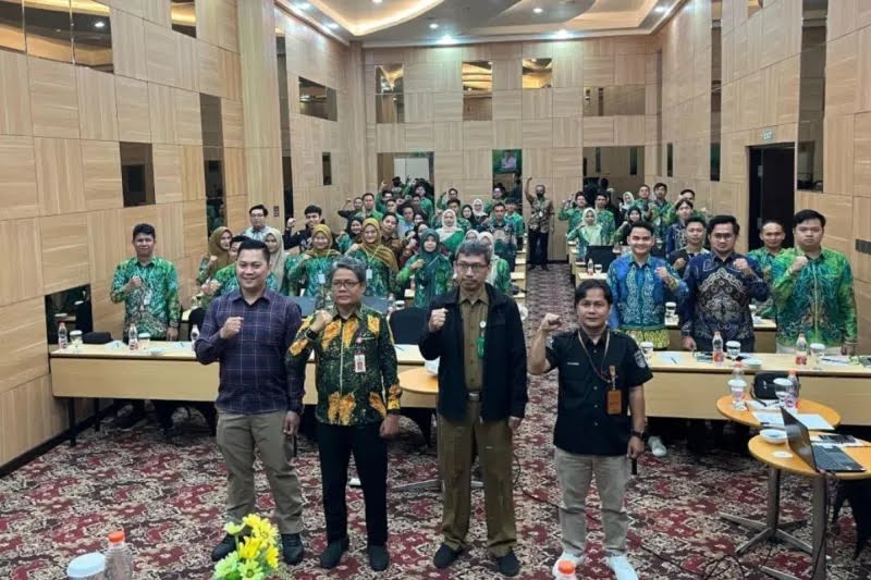 Diskominfosan Balangan Gelar Workshop Pengelolaan Website SKPD