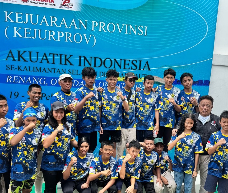 Kontingen Banjarmasin Juara Umum Kejurprov Renang