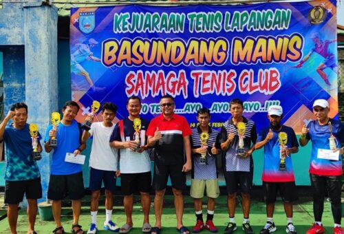 Pasangan Petenis Martapura Kalahkan Amuntai Skor 7-1