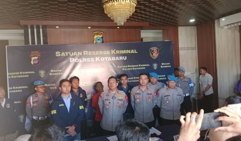 Polres Kotabaru Ungkap Pencurian Kendaraan Bermotor