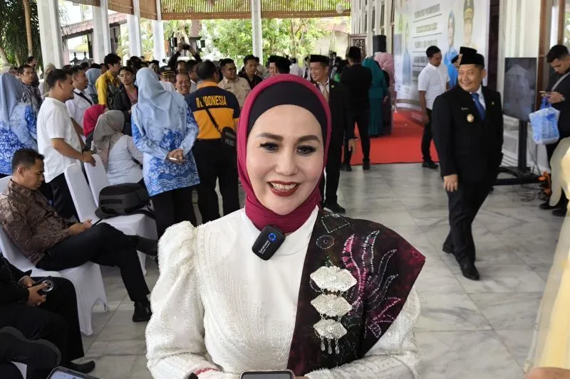 Mama Deden Dilantik Sebagai Ketua TP PKK HST