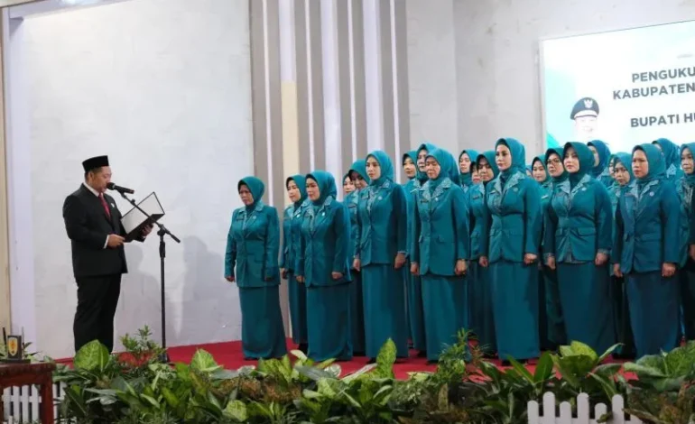 Bupati HST Ingin Pengurus TP PKK Bekerja Strategis, Cerdas dan Inovatif