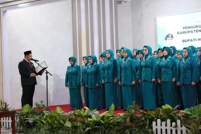 Bupati HST Ingin Pengurus TP PKK Bekerja Strategis, Cerdas dan Inovatif